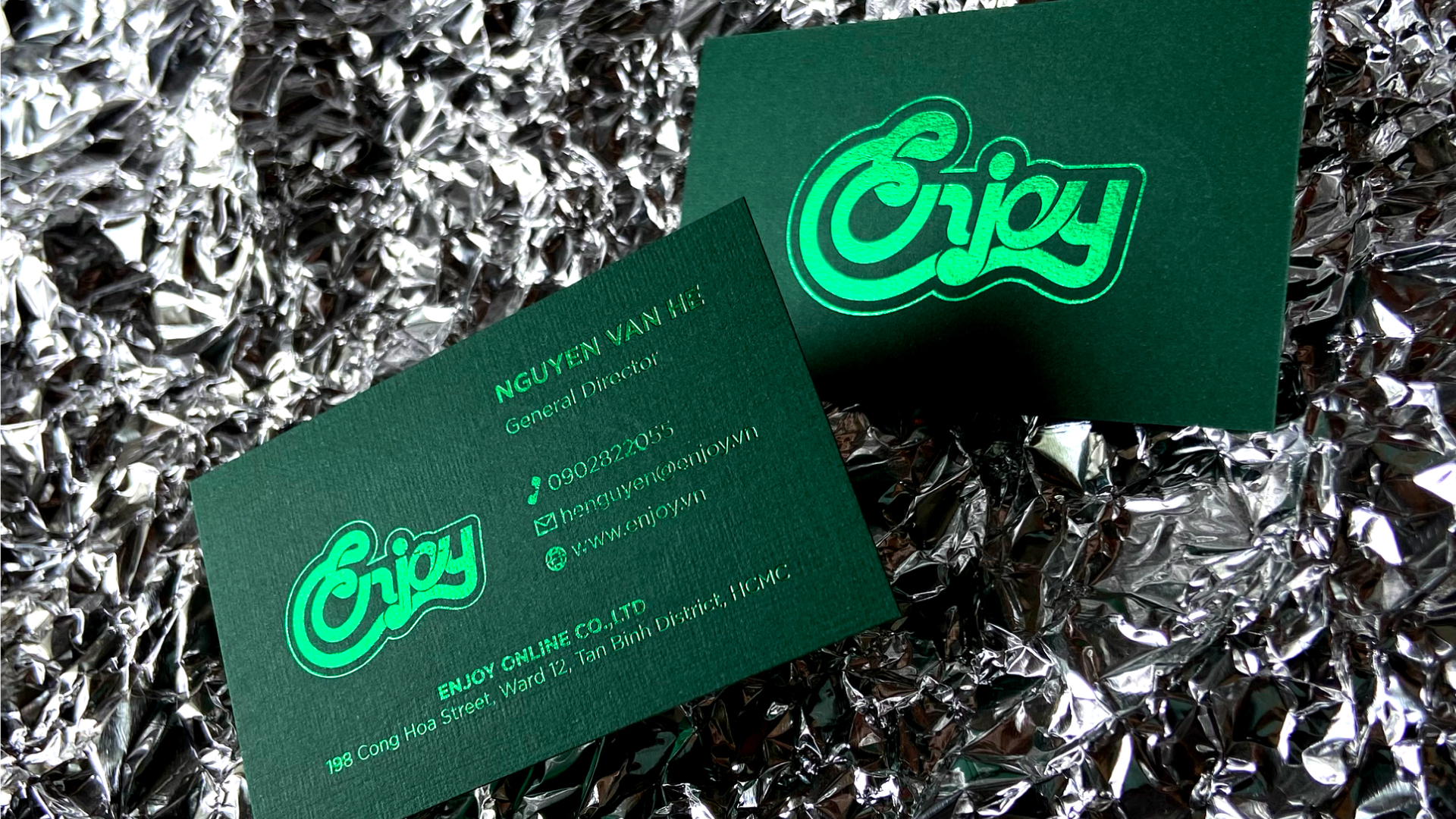 ENJOY GOURMET Brand Identity Branding Design